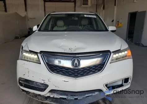 2015 Acura Mdx Advance из США, поврежденный, VIN 5FRYD4H85FB006927
